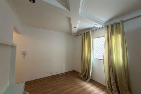 Sala  de apartamento para alugar com 1 quarto, 36m² em Vila Jerusalem, São Bernardo do Campo