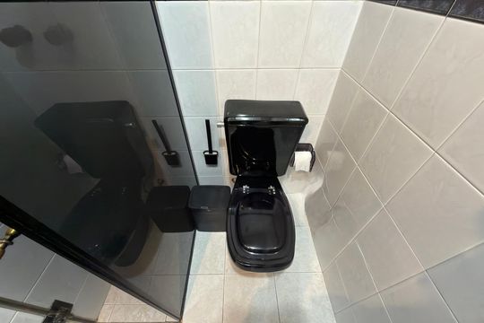 Banheiro Social de apartamento para alugar com 1 quarto, 36m² em Vila Jerusalem, São Bernardo do Campo