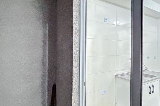 Varanda de kitnet/studio para alugar com 1 quarto, 24m² em Vila Carrão, São Paulo