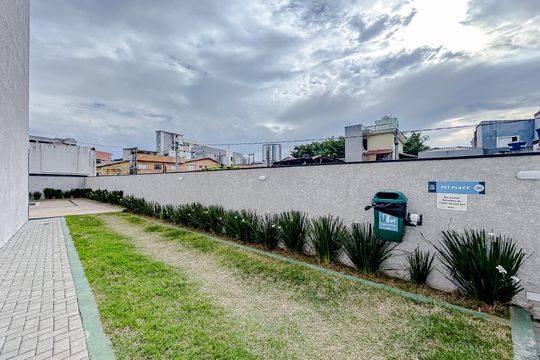 Área comum de kitnet/studio para alugar com 1 quarto, 24m² em Vila Carrão, São Paulo