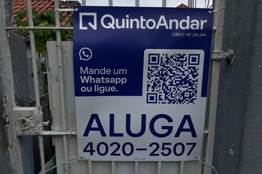 Placa HVTG 284 de casa para alugar com 1 quarto, 35m² em Cidade Líder, São Paulo