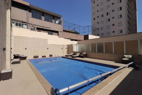 Área Comum - Piscina de apartamento à venda com 2 quartos, 54m² em Utinga, Santo André
