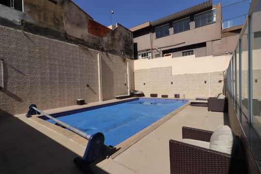 Área Comum - Piscina de apartamento à venda com 2 quartos, 54m² em Utinga, Santo André