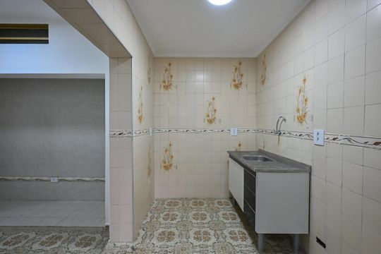 Cozinha de casa para alugar com 1 quarto, 45m² em Vila Progredior, São Paulo