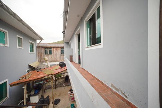 Varanda da Sala  de apartamento para alugar com 1 quarto, 42m² em Cachoeira do Bom Jesus, Florianópolis