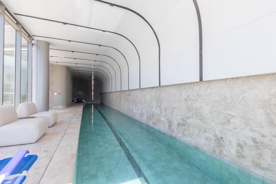 Área comum - Piscina coberta de apartamento à venda com 4 quartos, 323m² em Santa Lúcia, Belo Horizonte