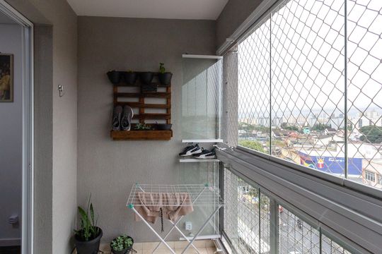 Varanda gourmet de apartamento para alugar com 2 quartos, 60m² em Vila Barros, Guarulhos