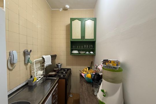 Cozinha de apartamento à venda com 2 quartos, 40m² em Santa Cecilia, São Paulo