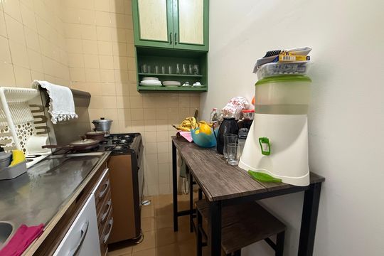 Cozinha de apartamento à venda com 2 quartos, 40m² em Santa Cecilia, São Paulo