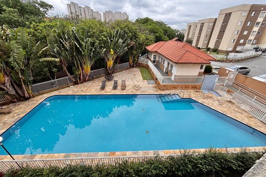 Vista quarto 2 de apartamento à venda com 2 quartos, 54m² em Novo Osasco, Osasco