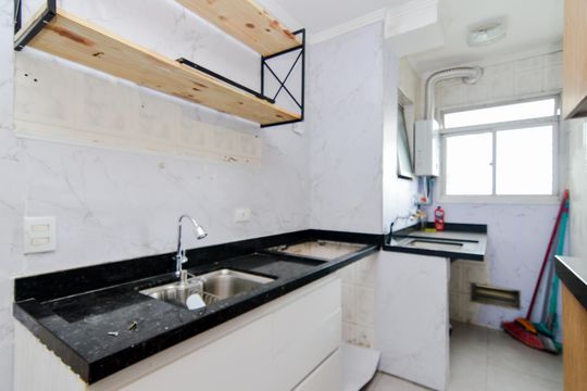 Cozinha de apartamento para alugar com 2 quartos, 51m² em Macedo, Guarulhos