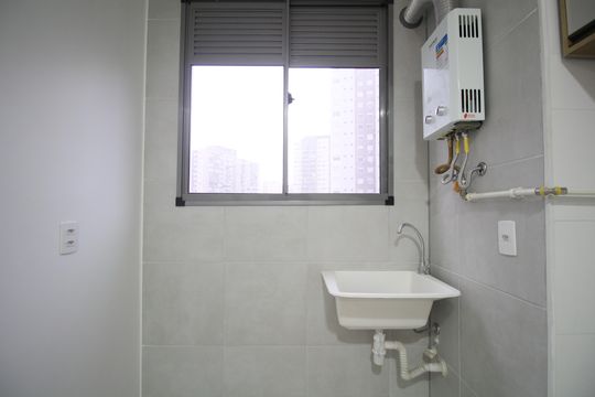 Cozinha - Armários de apartamento para alugar com 2 quartos, 38m² em Vila Andrade, São Paulo