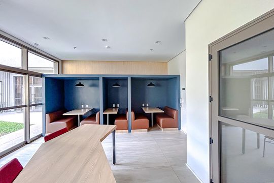 Área comum de kitnet/studio para alugar com 1 quarto, 25m² em Tatuapé, São Paulo