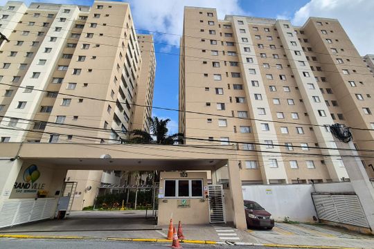 Fachada do Prédio de apartamento para alugar com 2 quartos, 53m² em Vila Santa Rita de Cassia, São Bernardo do Campo