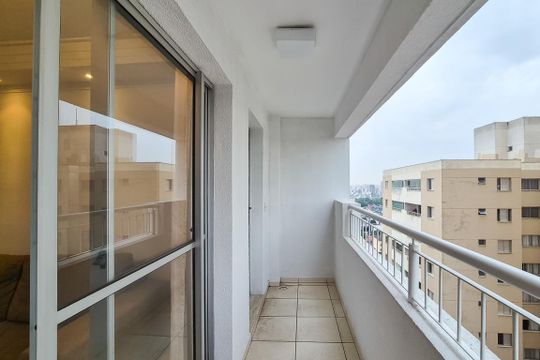 Varanda da Sala de apartamento para alugar com 2 quartos, 53m² em Vila Santa Rita de Cassia, São Bernardo do Campo