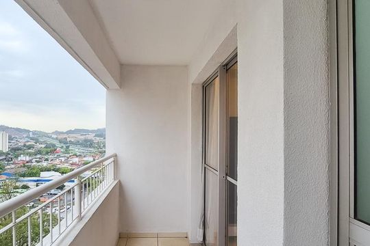 Varanda da Sala de apartamento para alugar com 2 quartos, 53m² em Vila Santa Rita de Cassia, São Bernardo do Campo