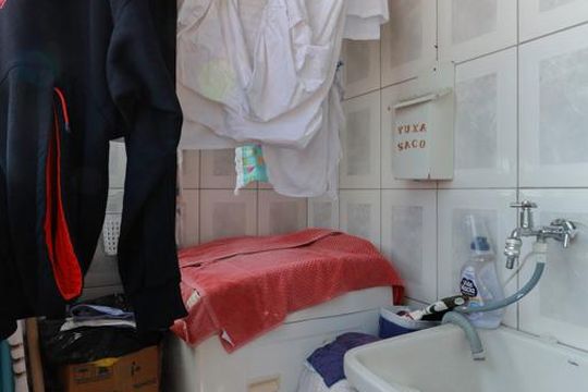 Área de serviço de apartamento à venda com 2 quartos, 50m² em Lauzane Paulista, São Paulo