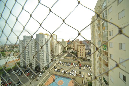 Quarto 1 - vista  de apartamento para alugar com 2 quartos, 68m² em Jd Irajá, São Bernardo do Campo