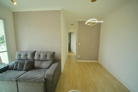 Sala  de apartamento para alugar com 2 quartos, 68m² em Jd Irajá, São Bernardo do Campo