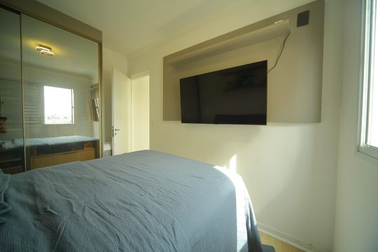 Quarto 1  de apartamento para alugar com 2 quartos, 68m² em Jd Irajá, São Bernardo do Campo