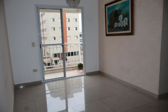 Sala de apartamento para alugar com 2 quartos, 55m² em Vila Antonieta, São Paulo