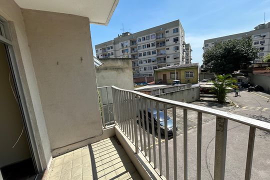 Varanda da Sala de apartamento para alugar com 2 quartos, 80m² em Vila Valqueire, Rio de Janeiro