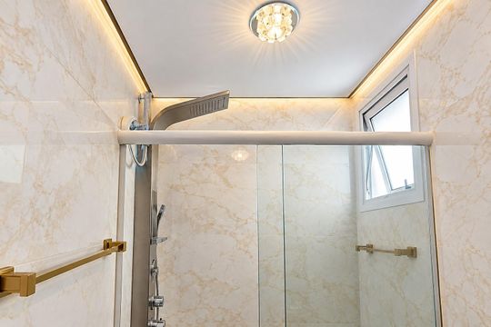 Banheiro de apartamento para alugar com 2 quartos, 78m² em Bela Vista, São Paulo