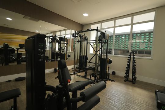 Área comum - Academia de kitnet/studio à venda com 1 quarto, 27m² em Aclimação, São Paulo