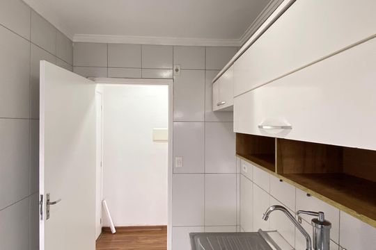 Cozinha de apartamento à venda com 3 quartos, 64m² em Parque Continental, Osasco