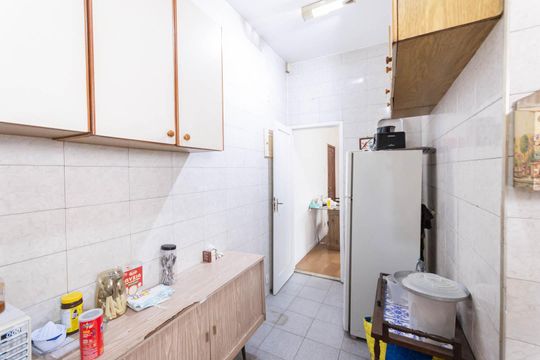 Cozinha de apartamento à venda com 2 quartos, 75m² em Rio Comprido, Rio de Janeiro
