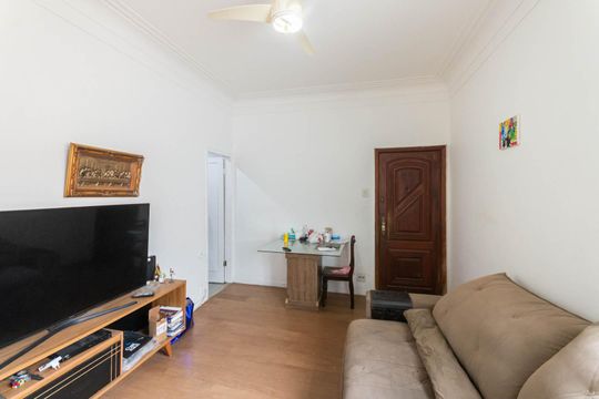 Sala de apartamento à venda com 2 quartos, 75m² em Rio Comprido, Rio de Janeiro