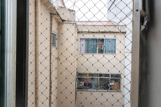 Vista Sala de apartamento à venda com 2 quartos, 75m² em Rio Comprido, Rio de Janeiro