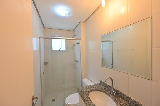 Banheiro Social de apartamento para alugar com 2 quartos, 64m² em Vila da Saúde, São Paulo