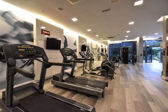 Área comum - Academia de kitnet/studio à venda com 1 quarto, 35m² em Centro, Curitiba