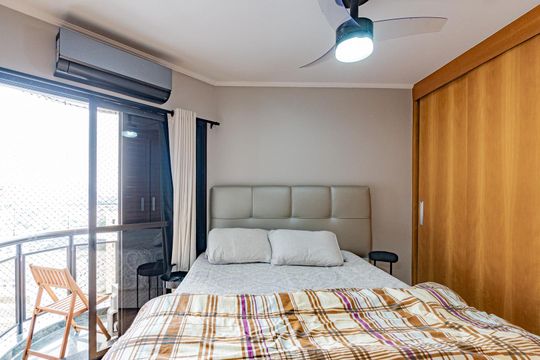 Suíte de apartamento à venda com 3 quartos, 120m² em Ipiranga, São Paulo
