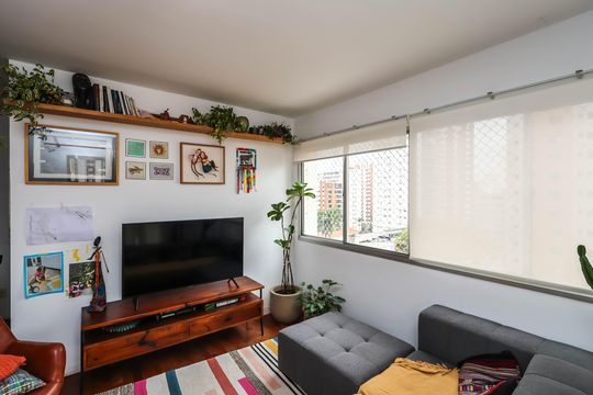 Sala de apartamento à venda com 2 quartos, 83m² em Vila Mariana, São Paulo