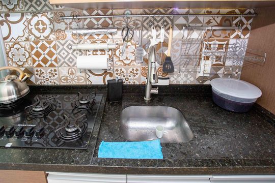 Cozinha de apartamento para alugar com 3 quartos, 62m² em Centro, Diadema