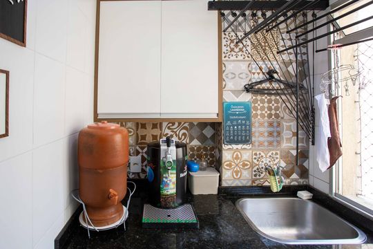 Área de Serviço de apartamento para alugar com 3 quartos, 62m² em Centro, Diadema