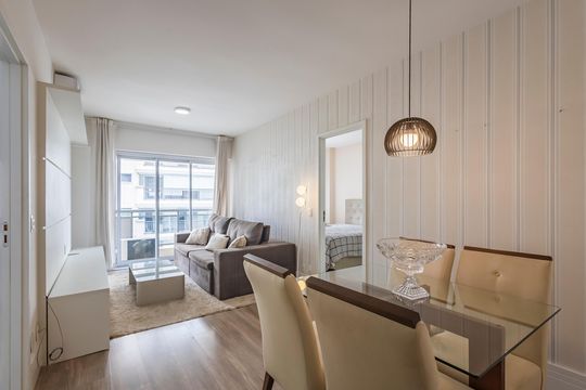 Sala de apartamento para alugar com 1 quarto, 50m² em Alphaville Industrial, Barueri