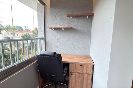 Sacada de apartamento para alugar com 1 quarto, 26m² em Alto da Mooca, São Paulo