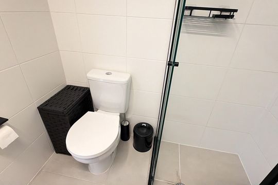 Banheiro de apartamento para alugar com 1 quarto, 26m² em Alto da Mooca, São Paulo