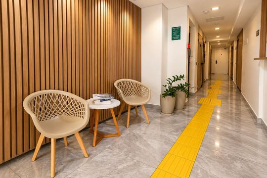 Hall Social de kitnet/studio para alugar com 1 quarto, 31m² em Bela Vista, São Paulo