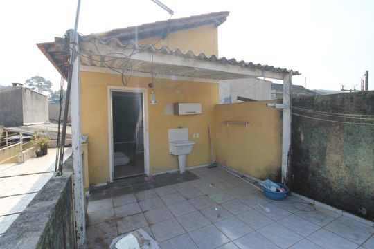 Área de Serviço de casa para alugar com 1 quarto, 60m² em Guaianases, São Paulo