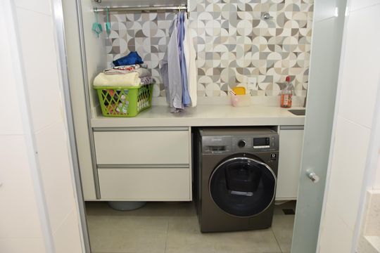 Área de Serviço de casa de condomínio à venda com 3 quartos, 315m² em Medeiros, Jundiaí