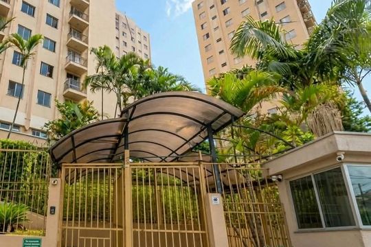 Fachada de apartamento para alugar com 2 quartos, 49m² em Cangaiba, São Paulo