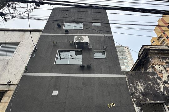 Fachada de kitnet/studio à venda com 1 quarto, 30m² em Tatuapé, São Paulo