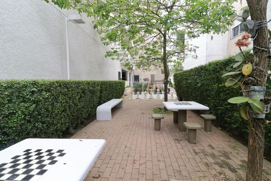Área comum de apartamento à venda com 3 quartos, 81m² em Vila Isa, São Paulo