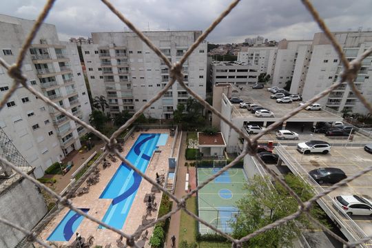 Vista Quarto 2 de apartamento à venda com 3 quartos, 81m² em Vila Isa, São Paulo