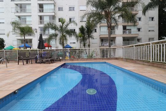 Área comum - Piscina de apartamento à venda com 3 quartos, 81m² em Vila Isa, São Paulo