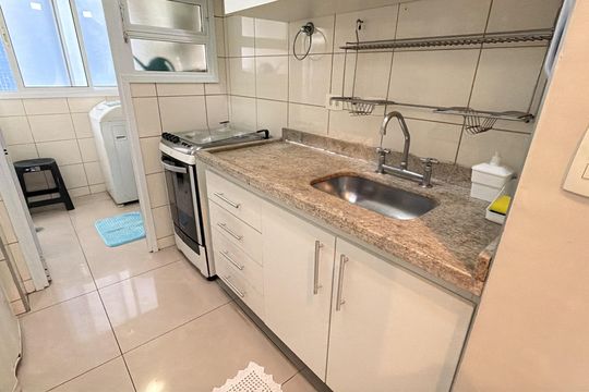 Cozinha de apartamento para alugar com 2 quartos, 56m² em Alto da Mooca, São Paulo